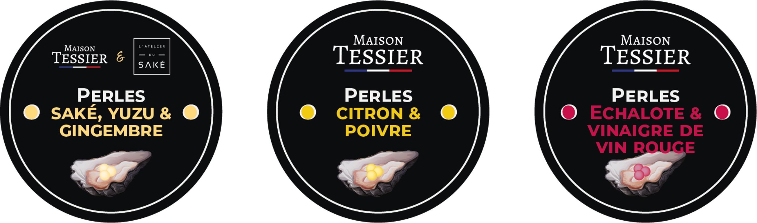 Gamme de Perles aromatisées Maison Tessier